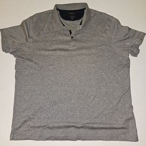 Banana Republic Grey Luxury Touch Polo XL